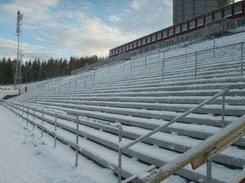 Handrailing for football stadium